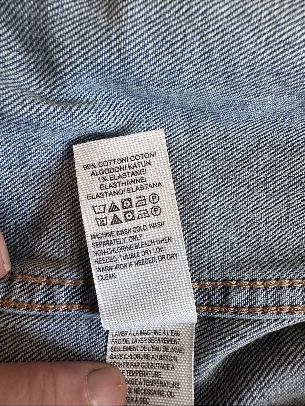 Lucky Brand Light Blue Denim Jacket - Picture 5 of 16